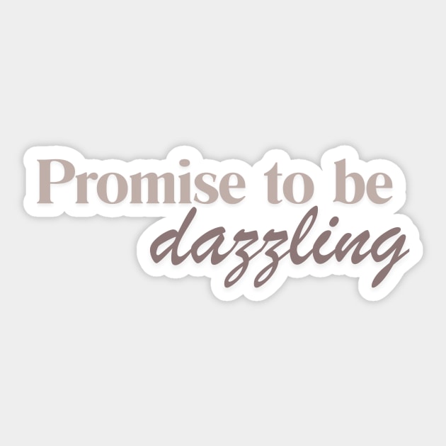Dazzling Sticker by DaisyJamesGA